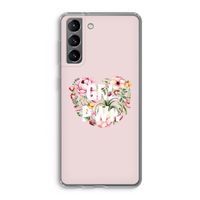 GRL PWR Flower: Samsung Galaxy S21 Transparant Hoesje GRL PWR Flower: Samsung Galaxy S21 Transparant Hoesje