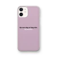 gij beslist: iPhone 12 mini Transparant Hoesje