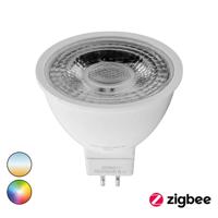 Smart LED Lamp MR16 - 5 Watt - 310 Lumen - Zigbee RGBCCT - 12V - Dimbaar via App - Wit