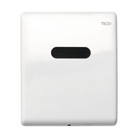 Urinoir Elektronische Bedieningsplaat TECE Planus 10x12 cm Glanzend Wit (werkt o.b.v. batterij) - thumbnail