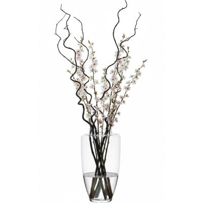 Hakbijl glass Bloemenvaas de luxe - transparant - glas - H60 x D35 cm - Bloemen / boeketten / sierta Hakbijl glass Bloemenvaas de luxe - transparant - glas - H60 x D35 cm - Bloemen / boeketten / sierta