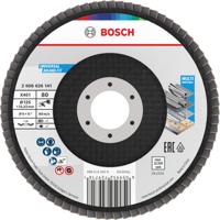 Bosch Accessoires X451 Lamellenschuurschijf | 125 x 22,23 mm | G80 | T29 - 2608626141