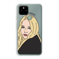Mary Kate: Google Pixel 5 Transparant Hoesje