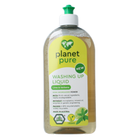 Planet Pure Afwasmiddel lime & verbena 500 Milliliter