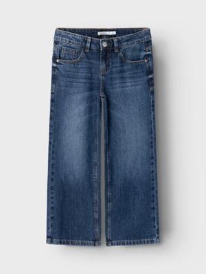 Name it zomer broek meisjes - blauw - bootcut fit - NkfFrikkali