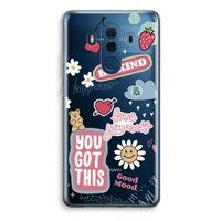 Positivity: Huawei Mate 10 Pro Transparant Hoesje
