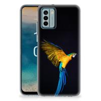 Nokia G22 | TPU Hoesje | Papegaai