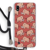 Mammoet: Samsung Galaxy A10 Transparant Hoesje met koord