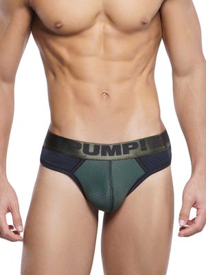 PUMP! - Thong - Military - Multi, Maat:S