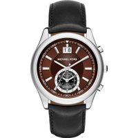 Horlogeband Michael Kors MK8415 Leder Zwart 22mm