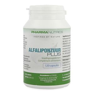 Alfaliponzuur Plus V-caps 120 Pharmanutrics