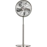 CasaFan Airos Eco Classic SV Staande ventilator 18 W (Ø x h) 46 cm x 1200 mm Chroom (geborsteld) Timer