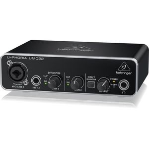 Behringer U-Phoria UMC22 USB Audio-interface