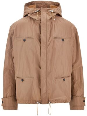 Ferragamo veste à capuche - Tons neutres