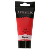 Acrylverf/hobbyverf op waterbasis - rood - 75 ml - Schilderen/knutselen