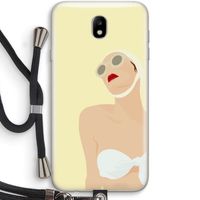 Summer: Samsung Galaxy J7 (2017) Transparant Hoesje met koord