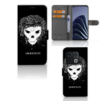 Telefoonhoesje met Naam OnePlus 10 Pro Skull Hair - thumbnail