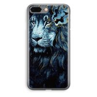 Darkness Lion: iPhone 8 Plus Transparant Hoesje