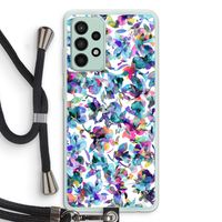 Hibiscus Flowers: Samsung Galaxy A52s 5G Transparant Hoesje met koord Hibiscus Flowers: Samsung Galaxy A52s 5G Transparant Hoesje met koord