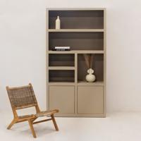 Wandkast Xander Beige 220cm - Giga Meubel