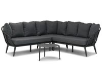 Coco Leonardo/Pacific 60 cm hoek loungeset off black 4-delig - thumbnail