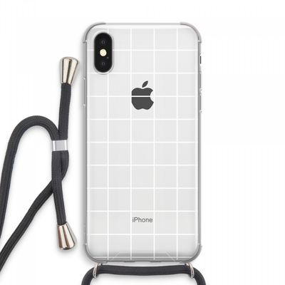 Rooster 2: iPhone XS Max Transparant Hoesje met koord