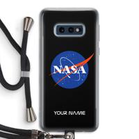 NASA: Samsung Galaxy S10e Transparant Hoesje met koord