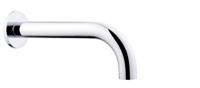 Wiesbaden inbouw-uitloop rond 20cm 1/2&apos;&apos; chroom