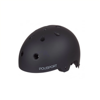 Pol Isport urban pro fietshelm l 59-61cm zwart
