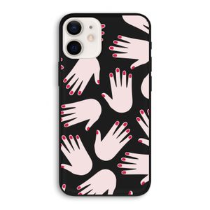 Hands pink: iPhone 12 Biologisch afbreekbaar hoesje