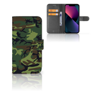 Apple iPhone 13 Telefoon Hoesje Army Dark