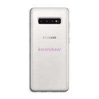 kwetsbaar: Samsung Galaxy S10 4G Transparant Hoesje