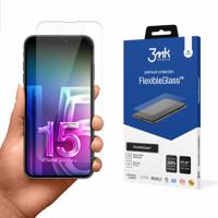 iPhone 15 Pro 3MK FlexibleGlass Hybride Screenprotector - 7H - Doorzichtig