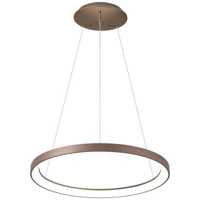Deko Light Sculptoris 800 342200 Hanglamp LED LED vast ingebouwd 60 W Koffie