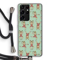 Gymboys: Samsung Galaxy S21 Ultra Transparant Hoesje met koord