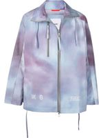 OAMC veste légère à imprimé tie dye - Bleu