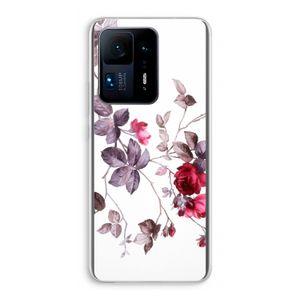 Mooie bloemen: Xiaomi Mi Mix 4 Transparant Hoesje