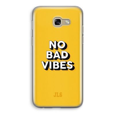 No Bad Vibes: Samsung Galaxy A5 (2017) Transparant Hoesje
