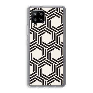 Geometrisch patroon: Samsung Galaxy A42 5G Transparant Hoesje