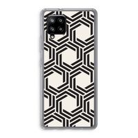 Geometrisch patroon: Samsung Galaxy A42 5G Transparant Hoesje