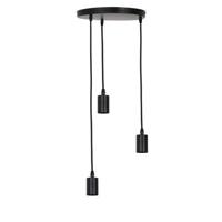 Light & Living Hanglamp Brandon - Zwart - 3L