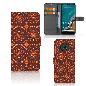 Nokia G50 Telefoon Hoesje Batik Brown