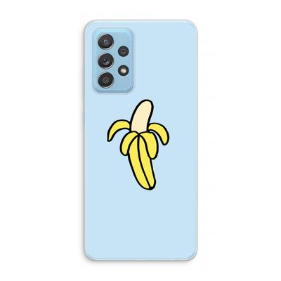 Banana: Samsung Galaxy A73 Transparant Hoesje
