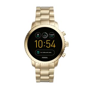 Horlogeband Fossil FTW4010 Staal Doublé 22mm