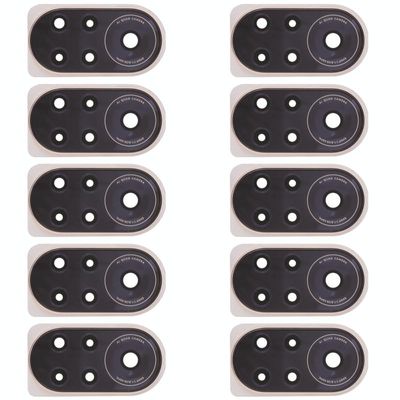 10 stks Camera Lens Cover voor Huawei Nova 8 Pro 5G (Goud)