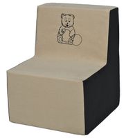 Viking Choice  Kinderstoel schuim beige & grijs - thumbnail