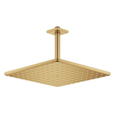 GROHE Rainshower SmartActive 310 Cube Hoofddouche - 31x31cm - 1 straalsoort - plafondarm 14.2cm - geborsteld cool sunrise 26566gn0