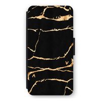Gouden marmer: iPhone 12 Pro Max Flip Hoesje