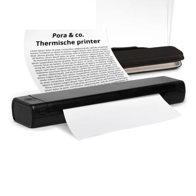 Pora&co Thermische A4 printer, zwart OUTLET