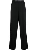 Prada pantalon droit en laine vierge - Noir